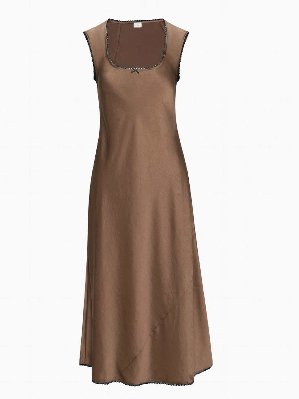 NWT Aritzia Wilfred Lyaness Satin Dress Sz M
